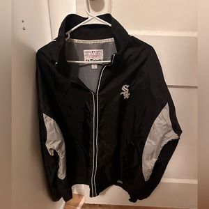 White Sox Athletic Windbreaker Jacket - Large